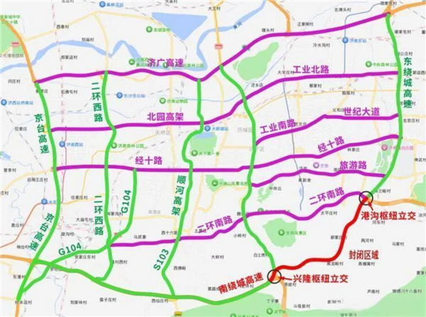 注意绕行！今天起，济南这段高速公路双向封闭