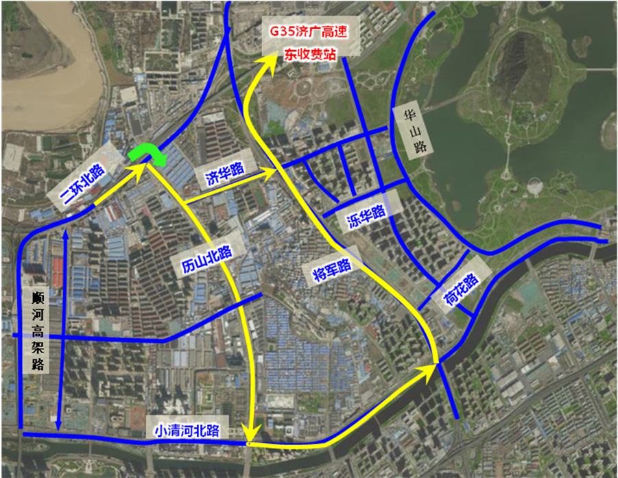 济南将启动零点立交桥和二环东高架北端改造建设,工期超两年,绕行方案来了