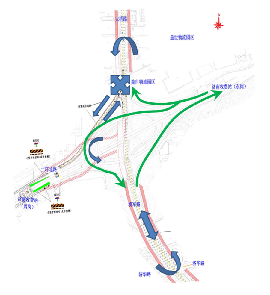 济南将启动零点立交桥和二环东高架北端改造建设,工期超两年,绕行方案来了